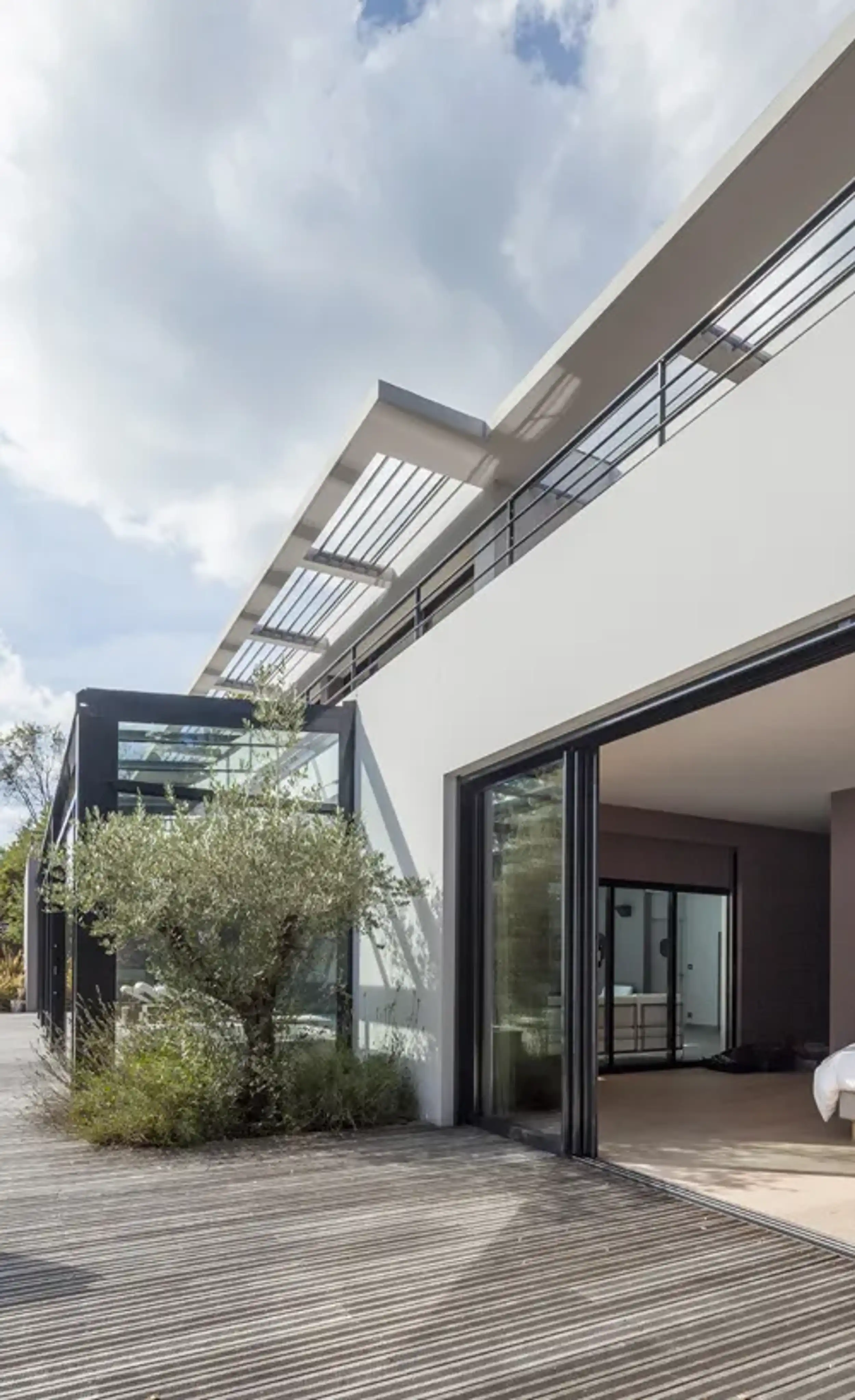 terrasse bois maison individuelle Manche